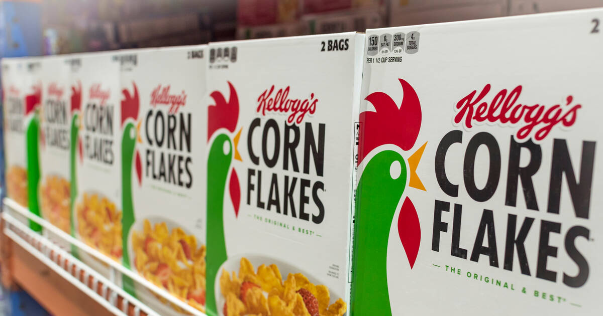 Decomisan 380 mil cajas de cereales Kellogg's por dibujos de personajes