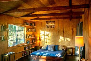 Private retreat on a creative desert compound