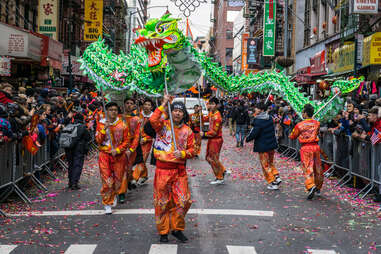 Lunar New Year Parade in Chinatown