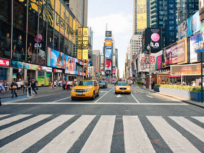 Cabs in New York City