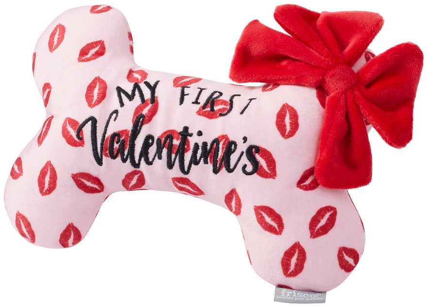 Valentine dog toys sales
