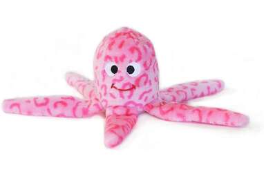 A friendly jellyfish: ZippyPaws Floppy Jelly Squeaky Plush Dog Toy