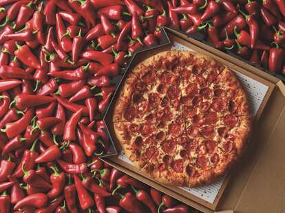 pizza hut spicy lover's pizza