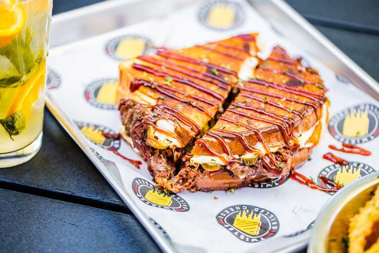 Twisted Grilled Cheese