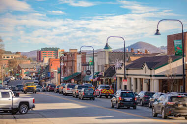 Main Street in Downtown Boone