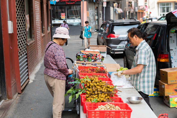 Chinatown Fruit Stand