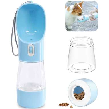Best multi-use bottle: Yiflin 3-in-1 Portable Dog Water Bottle