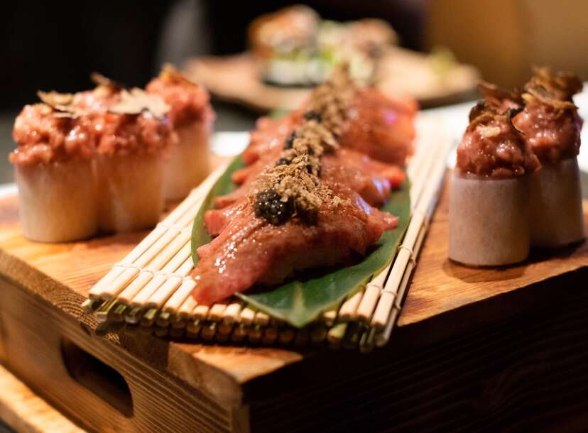 Nigiri Mako roll and sushi masters - Picture of Zuma Dubai - Tripadvisor