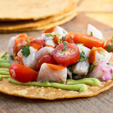 Ceviche Tostada Kit from Holbox