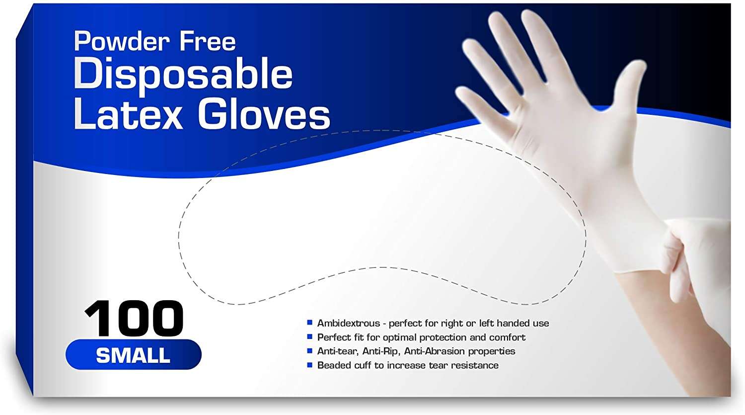 Disposable Latex - Powder Free Gloves