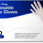 Disposable Latex - Powder Free Gloves