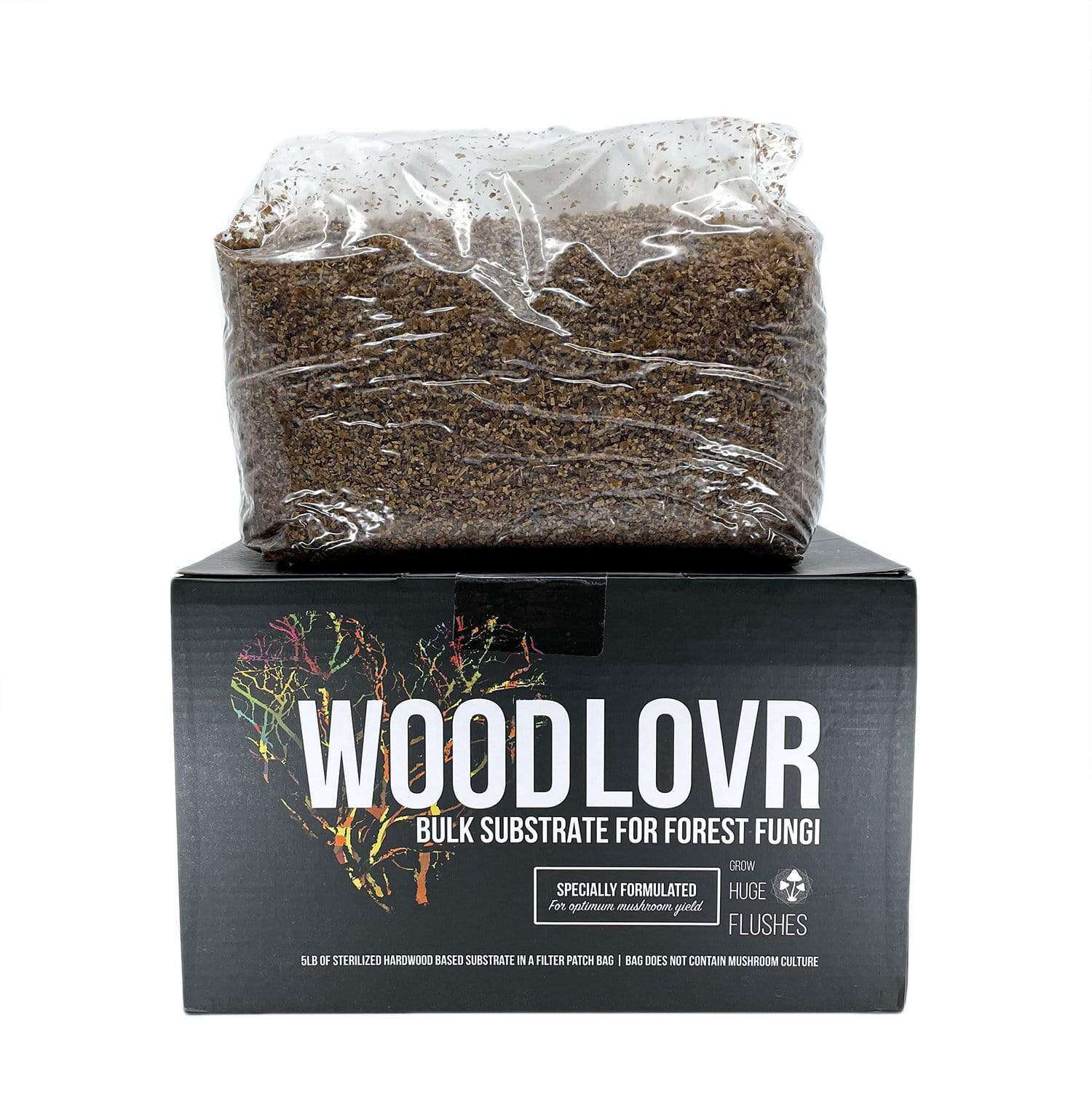 ‘Wood Lovr’ Sterile Wood-Based Mushroom Substrate (5 lbs)