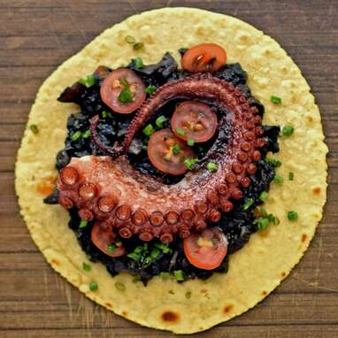 “Pulpo en Su Tinta” Octopus Taco Kit from Holbox

