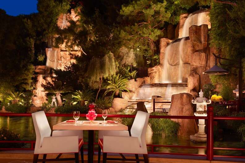 Eating at the Most Romantic Restaurant in Las Vegas