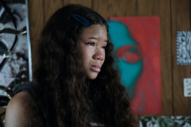 storm reid in euphoria, gia bennett