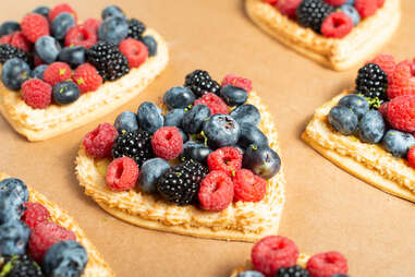 Marzipan Fruit Heart