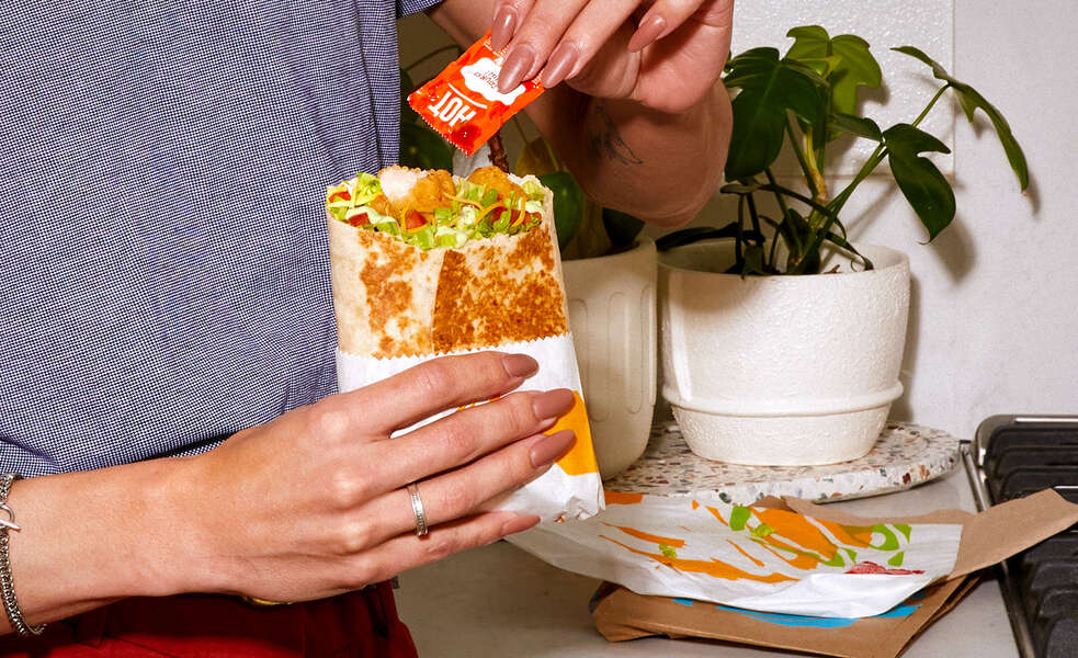 Taco Bell Releases Flamin' Hot Cool Ranch Doritos Locos Tacos & More