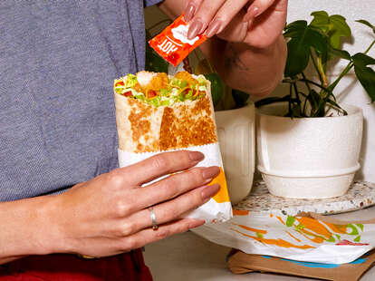 Taco Bell Releases Flamin Hot Cool Ranch Doritos Locos Tacos