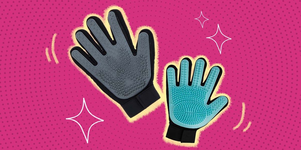 Best cat store hair remover glove