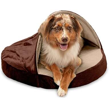 Best for anxiety: Furhaven Cozy Pet Bed