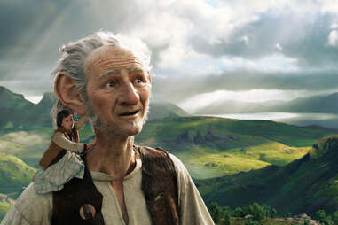 The BFG movie, the big friendly giant