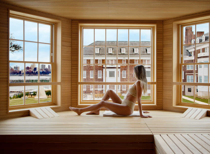 QC Terme Spa Opening on New York City's Governors Island March 2022 -  Thrillist