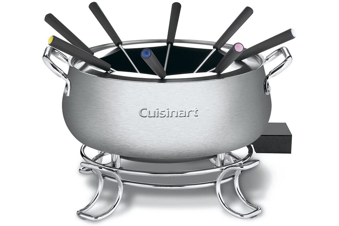 cuisinart electric fondue set