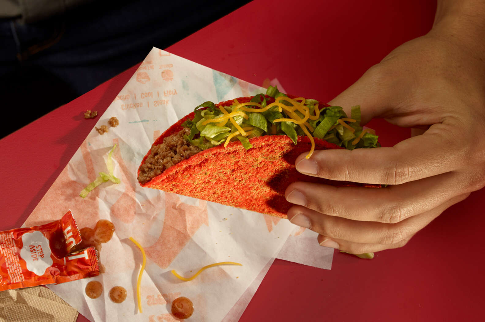 We Tried Taco Bell&rsquo;s New Flamin' Hot Cool Ranch DLTs to See if They&rsquo;re Any Good