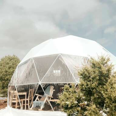 Cozy dome at a Canyonlands resort