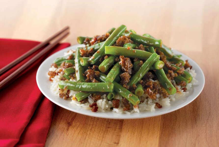 Panda Express New Vegetarian Entrees Mapo Tofu & String Bean Beef