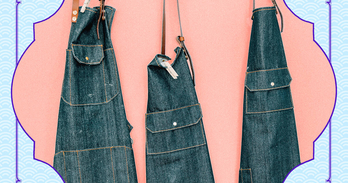 How to Make an Apron With Denim Jeans - Thrillist