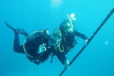 scuba diving
