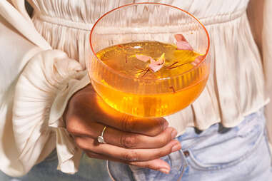 saffron cocktail 