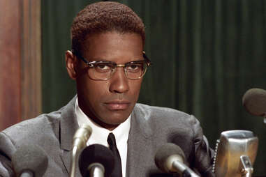 Denzel Washington in Malcolm X