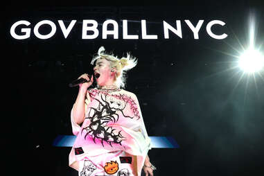 billie eilish at governors ball 2021