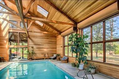airbnb with indoor pool california