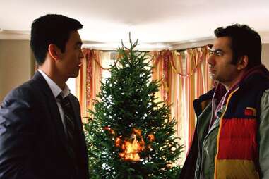 john cho and kal penn in a very harold and kumar christmas