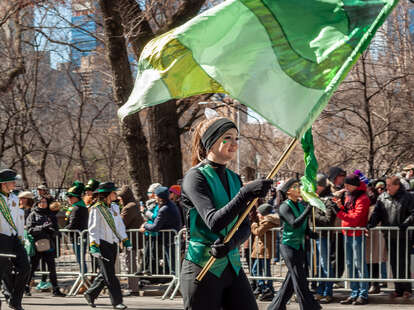 New York mayor out of step with St Patrick's Day march over anti