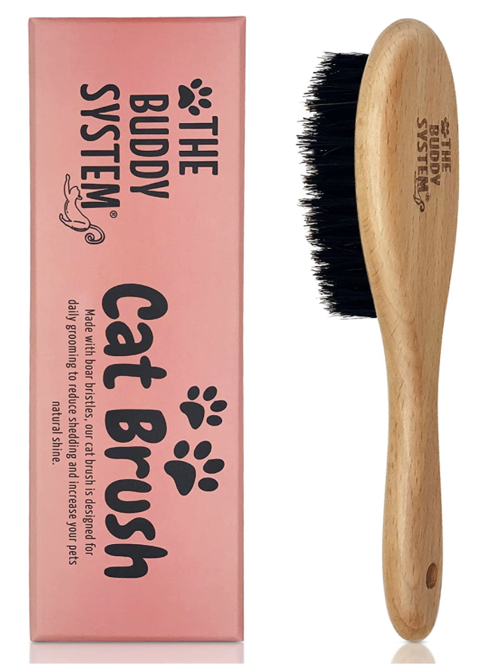 Best cat fur brush best sale