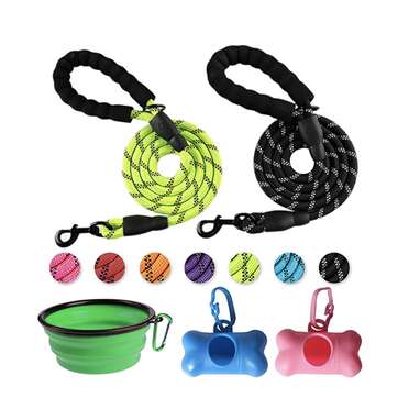 Best leash for medium and large dogs: M JJYPET Dog Leash with Padded Handle