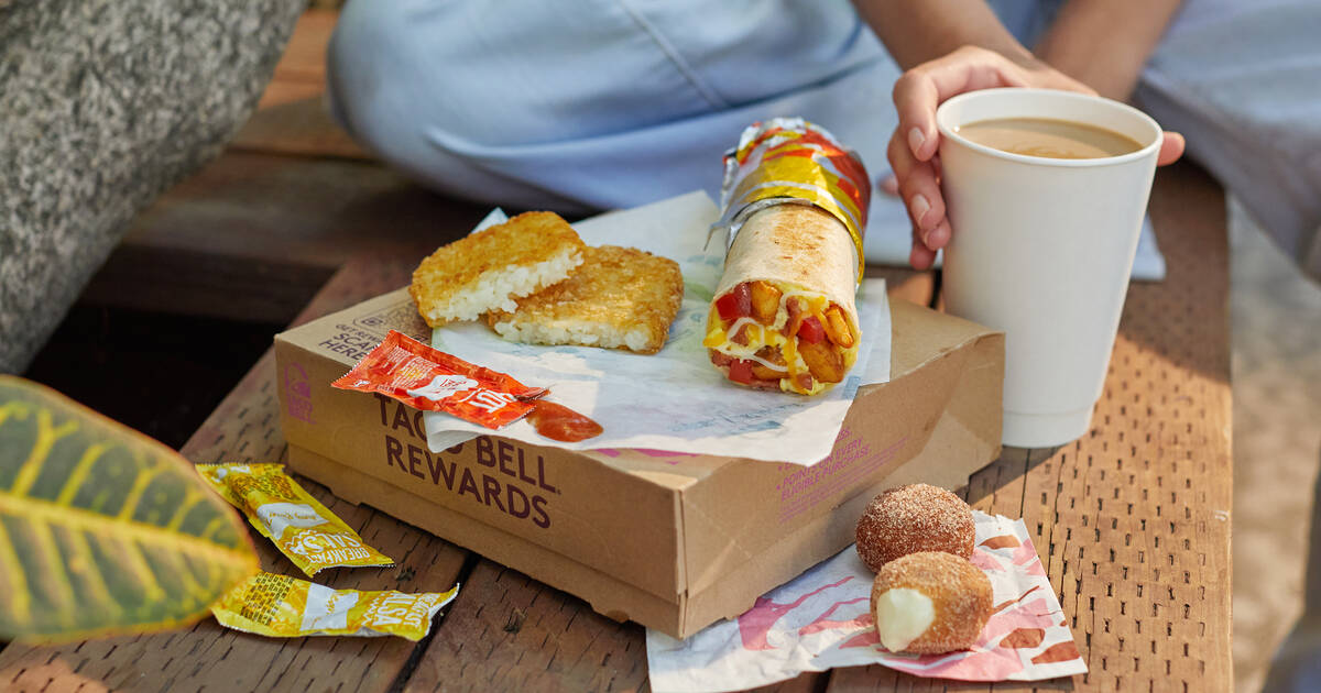 Taco Bell Introduces $5 Breakfast Box & Cinnabon Delights Coffee