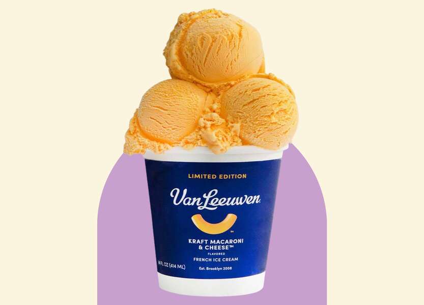Kraft Mac ’n Cheese Ice Cream From Van Leeuwen Now Available at Walmart