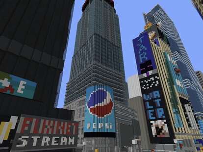 Thousands of Minecraft Players Virtually Rebuilt New York City - Thrillist