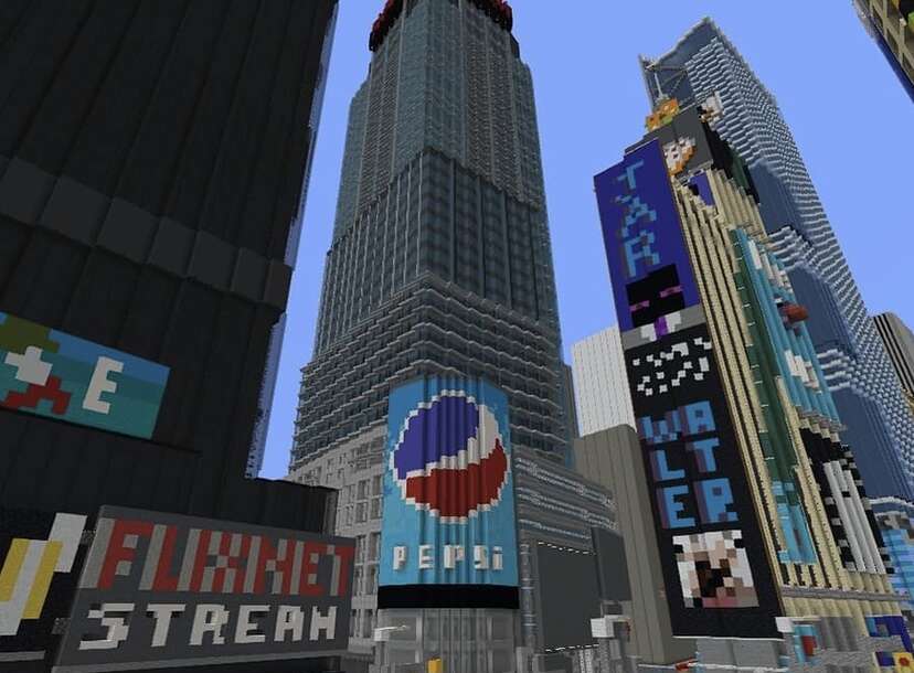 Build the Earth' creating 1:1 scale of Las Vegas in Minecraft