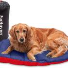 Furhaven Trail Pup Portable Travel Dog Bed with Stuff Sack, Washable - Multiple Colors and Sizes