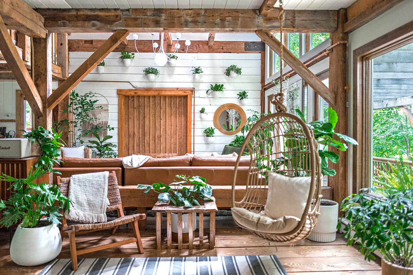 Refurbished barn in the Catskills