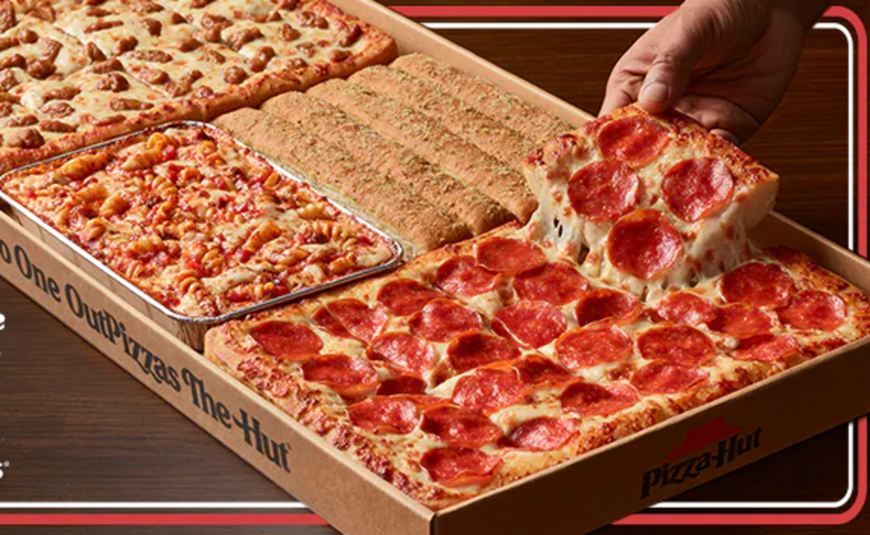 pizza hut large dinner box