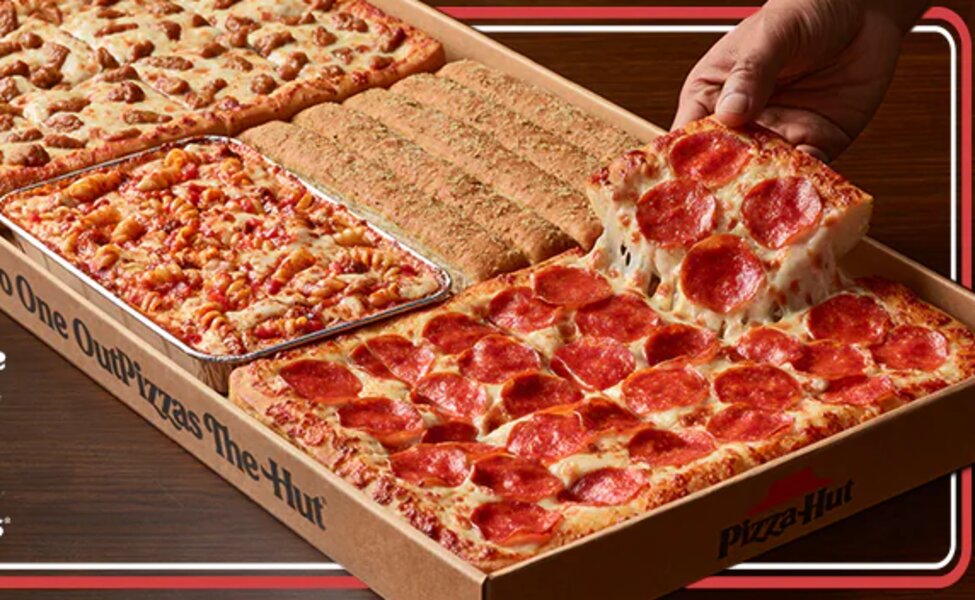 Pizza hut outlet big box