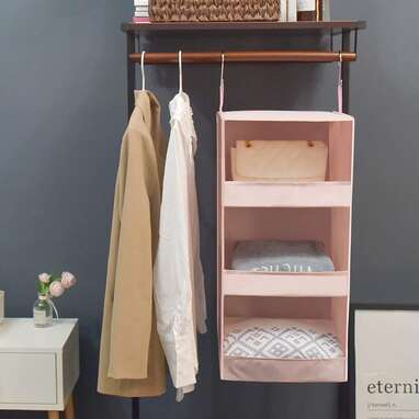 GRANNY SAYS 3-Shelf Hanging Closet Organizer