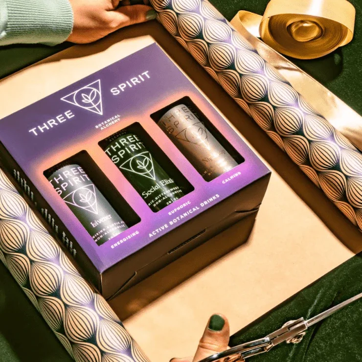 Three Spirit non alcoholic cocktails